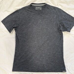 Eddie Bauer Men's Charcoal Short Sleeve Tee